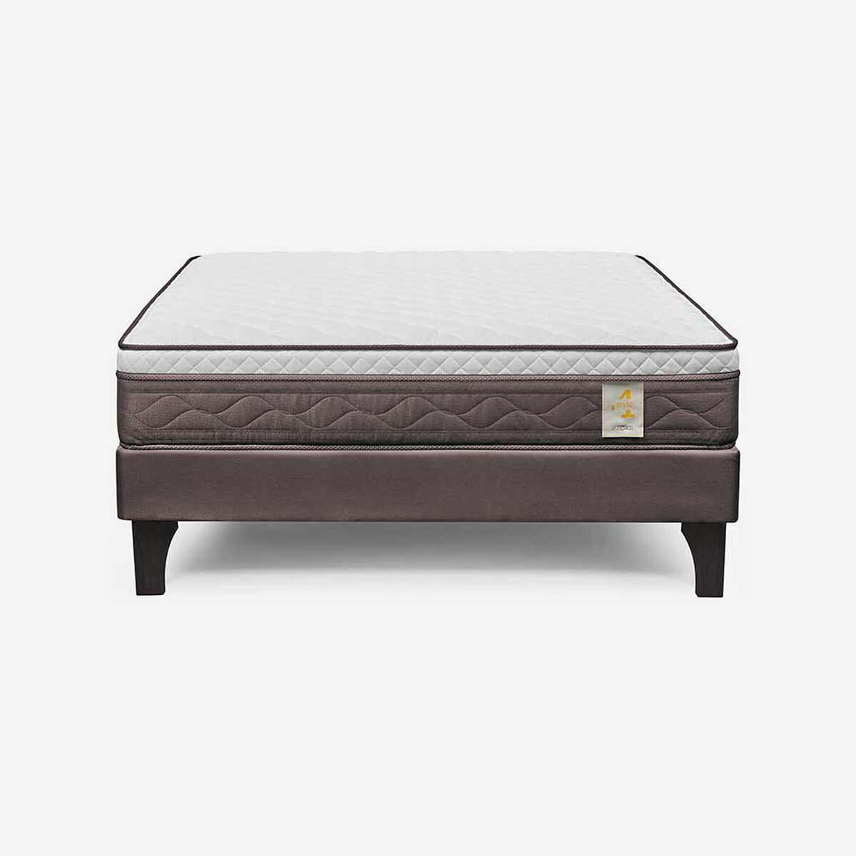 Cama Europea Rosen 2 Plazas New Style 4 Plus