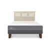 Cama Europea CIC 2 Plazas Smart + Respaldo Torino Alpino