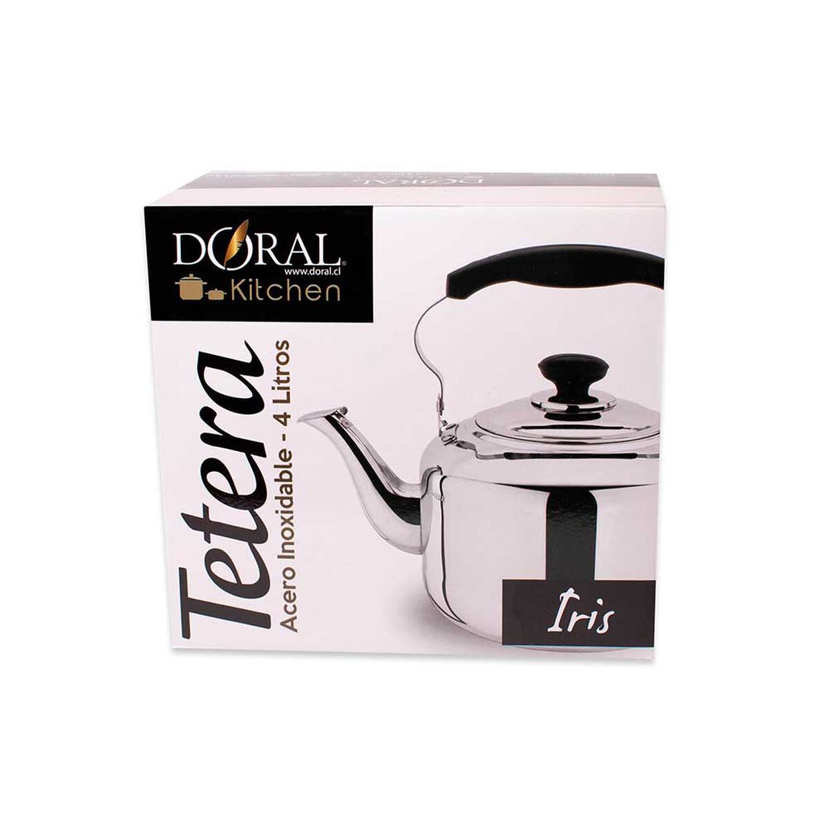 Set 4 Mugs Doral Porto Servo Negro