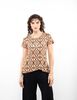 Polera Con Estampado Manga Corta Mujer Alma