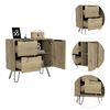 Cómoda TuHome Concept D Duna Wengue 2 Cajones