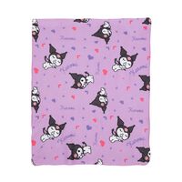 Frazada de Poliéster Hello Kitty 115 x 130 Kuromi Multicolor
