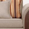 Juego de Living Ruzam Mobel Marsella Sofá 3 Cuerpos + Dos Sillones 1 Cuerpo Lino Beige