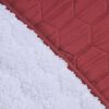 Quilt Liso Mashini 2 Plazas Burdeo