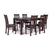 Juego de Comedor CIC Ñuble Chocolate 6 Sillas