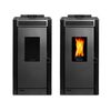 Estufa a Pellet Bosca Black Vision Negra