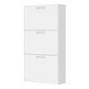 Zapatera Vekkahome Nick 3 Puertas Blanco