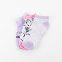 Pack 3 Calcetines Corto de Algodón Beba Mila Lila