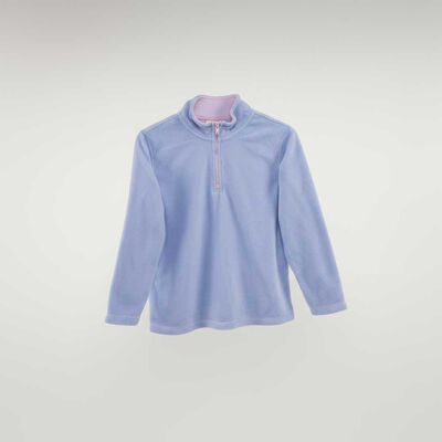 Imagen 2 del producto Polerón Polar Niña Chess Celeste, Crudo, Lila, Rosado