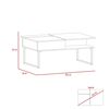 Mesa de Centro TuHome 5G-3 Rovere/Wengue
