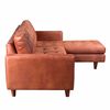 Sof&aacute; Cuero Latam Home N&aacute;poles Chaise Longue 2 Cuerpos Derecho