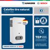 Calef&oacute;n 7 litros gas licuado tiro natural Junkers Bosch Therm 1500