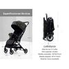 Coche de Paseo Últra Compacto con Accesorios Lubabycas Rosado