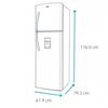Refrigerador No Frost Mabe RMP400FYUT 390 lts.