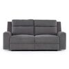 Sofá Reclinable Eléctrico Daniels KM807SPWGR 2 Cuerpos Gris