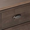 Cama Europea Rosen 2 Plazas Indie + Respaldo + 2 Veladores Anna