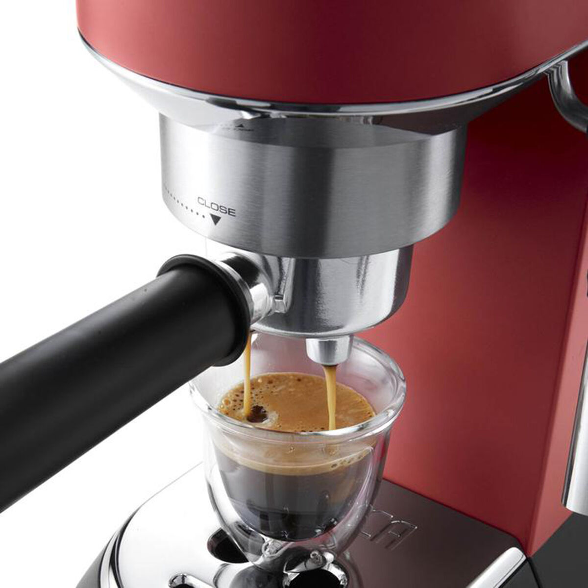 Cafetera Eléctrica De'Longhi Dedica Roja EC 685 R 1,2 lts.