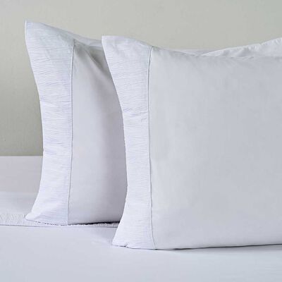 Imagen 2 del producto Juego de Sábanas American Family 2 Plazas Plizada Blanco