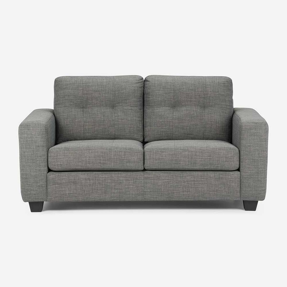Sofá Rosen Mira Zander 2 Cuerpos Gris