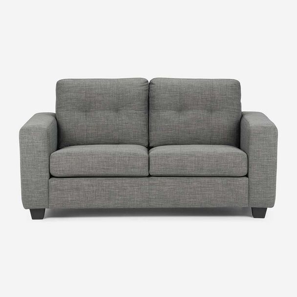 Sofá Rosen Mira Zander 2 Cuerpos Gris