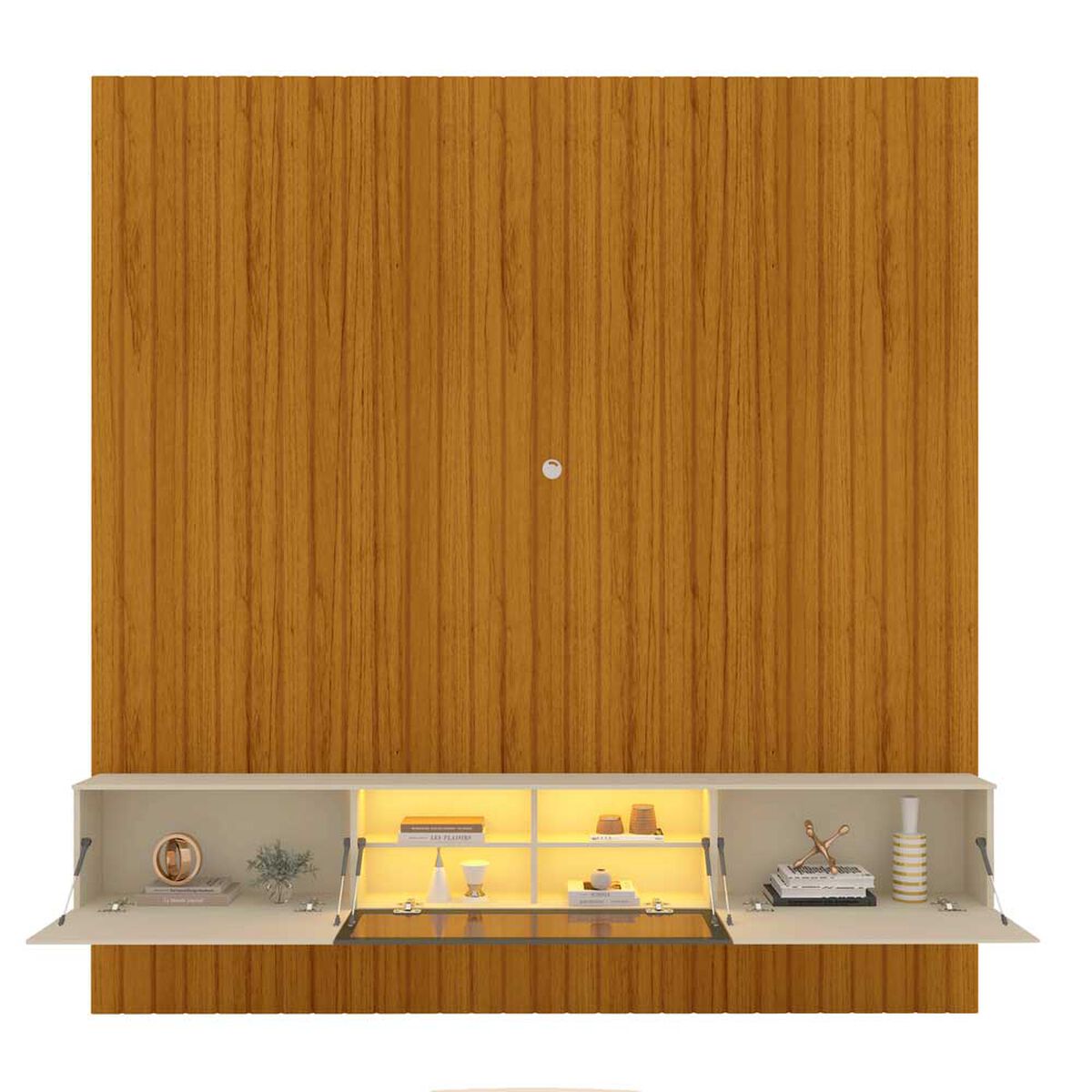 Home Decocasa Majestade Luminare hasta 85" Natural Off White