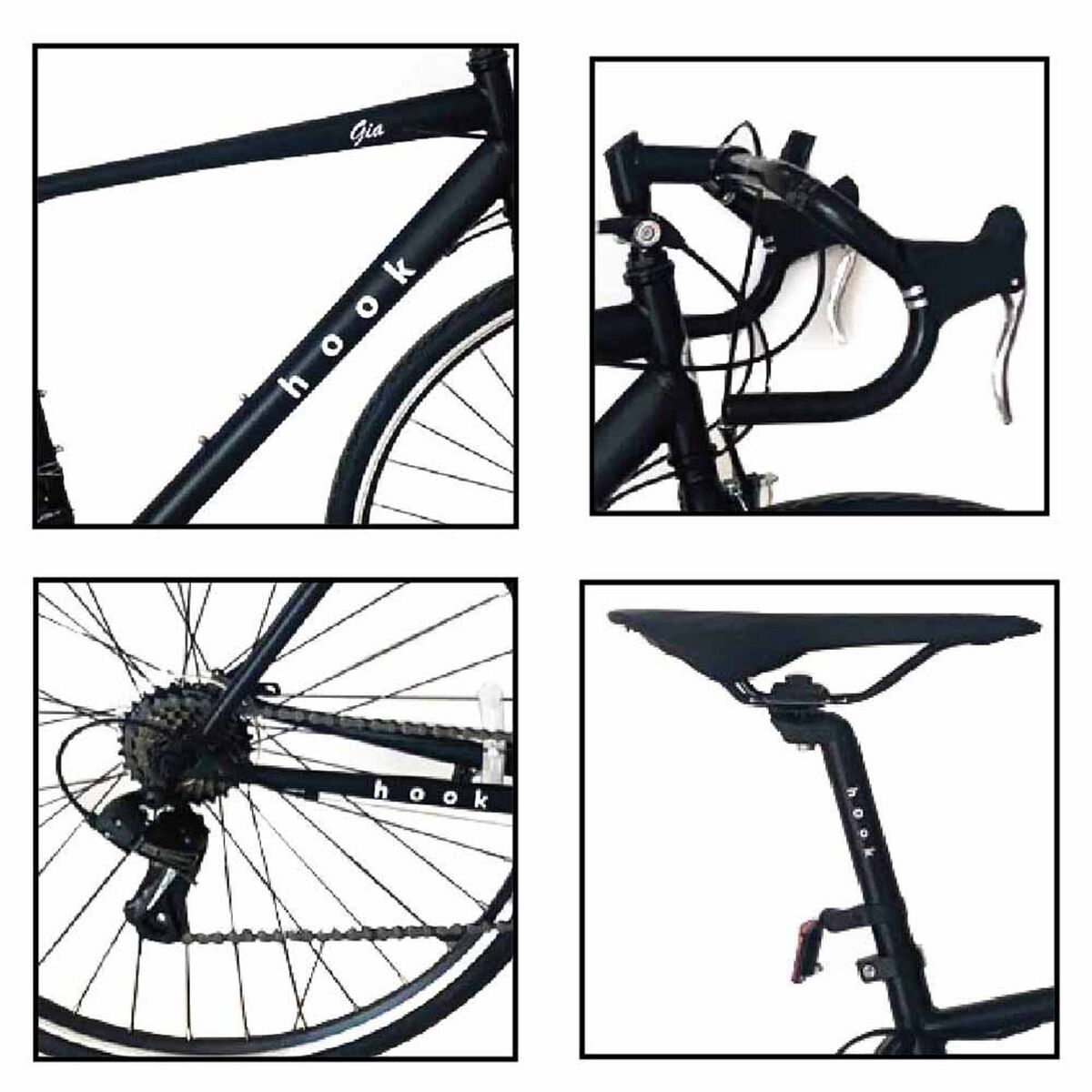 Bicicleta de Paseo Hook Gia Aro 20