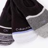 Pack 3 Calcetas de Algod&oacute;n Negro Mujer Calvin Klein