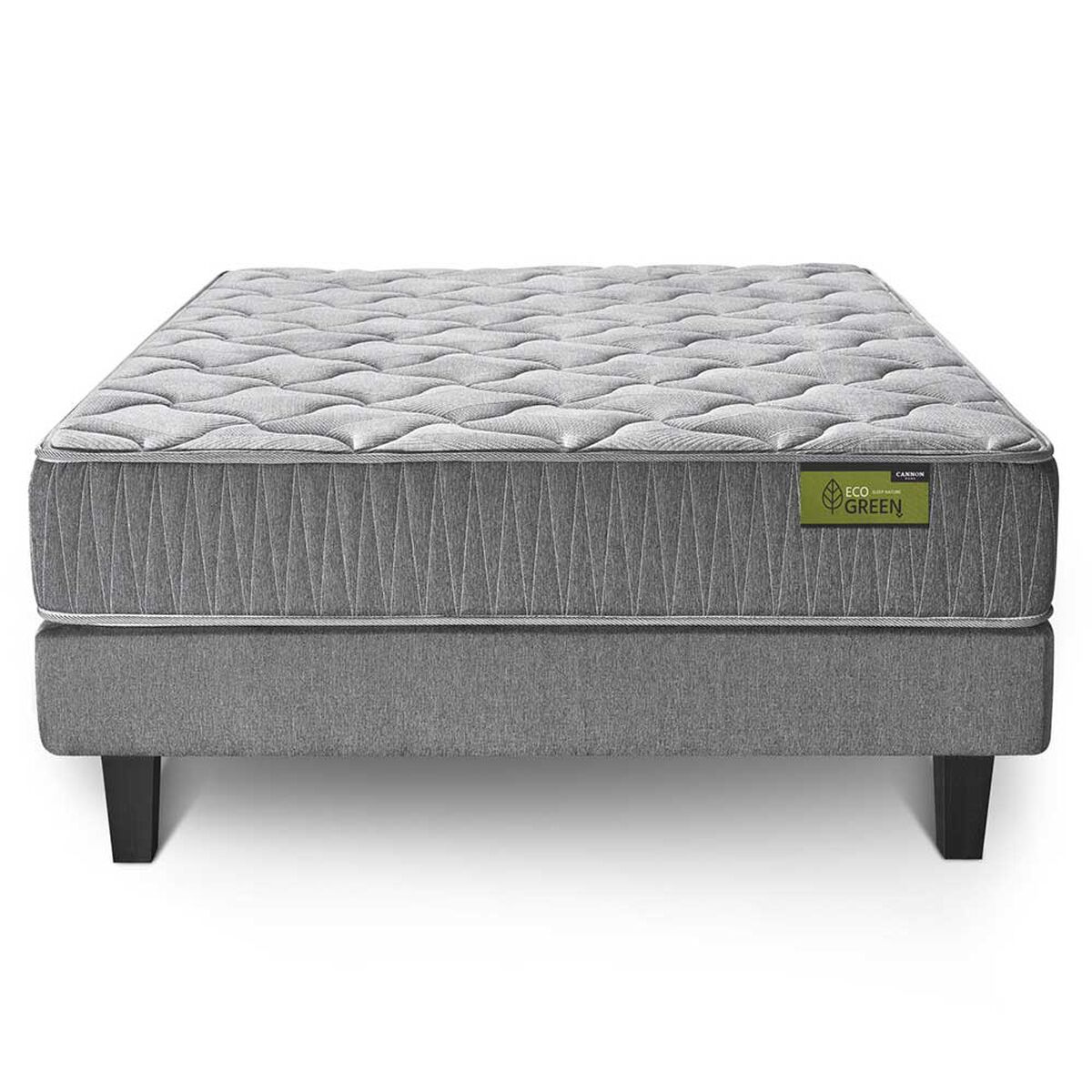 Cama Europea Cannon Base Dividida 2 Plazas Eco Green