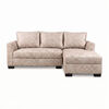 Seccional Derecho Muebles MPR Denver 4 Cuerpos Beige