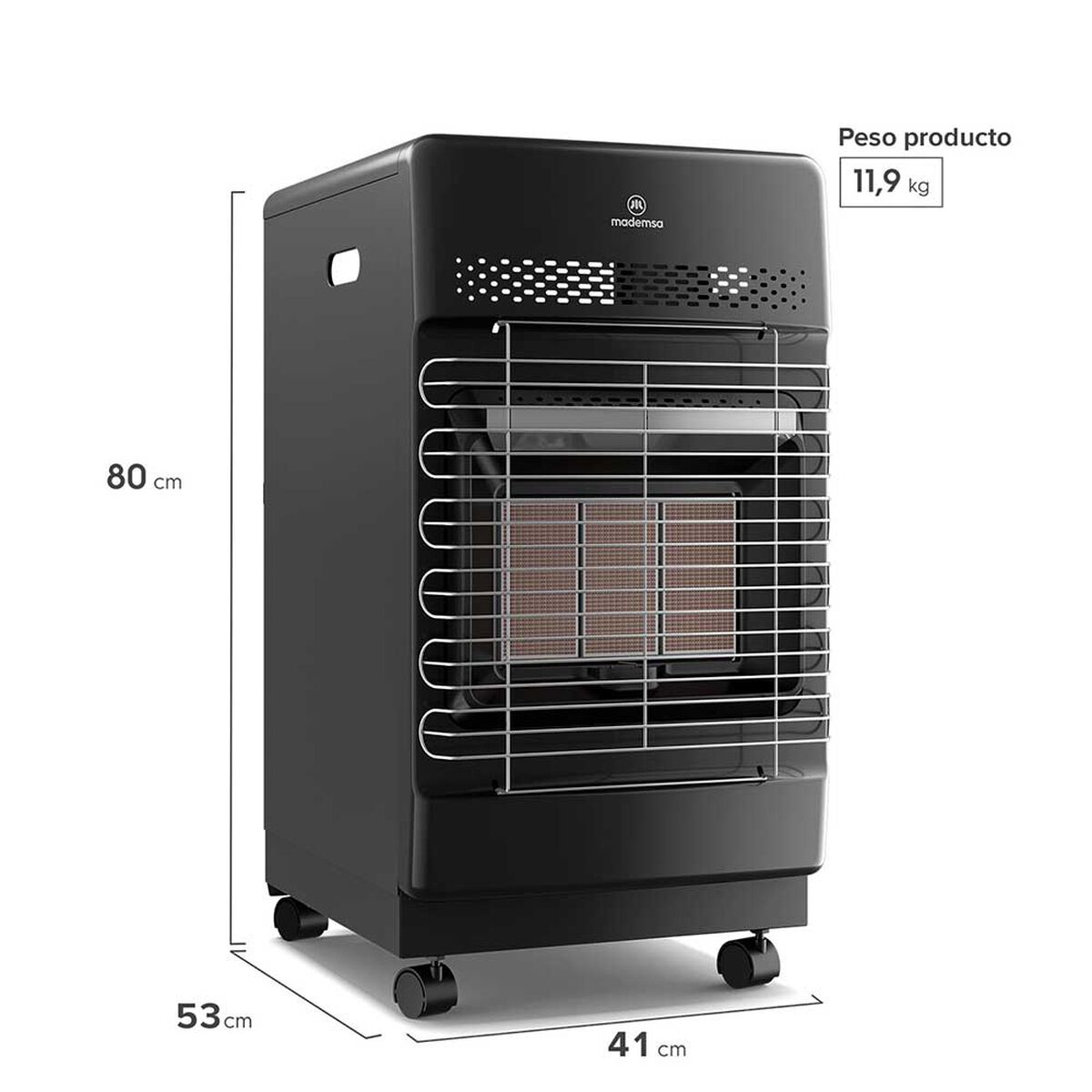Estufa a Gas Mademsa 4,2kW &Oacute;nix