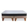 Cama Europea Latam Home 2 Plazas Zen Pro Beige