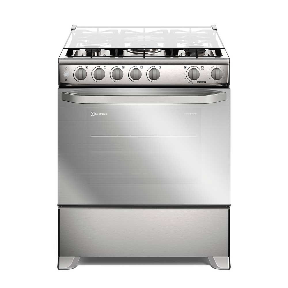 Cocina a Gas Electrolux FE5SXC 5 platos Inox