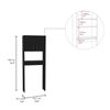 Optimizador de Baño TuHome Barcelona 2 Puertas Wengue