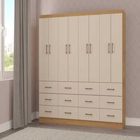 Closet Exit 8 Puertas 12 Cajones Roble