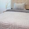 Cubrecama Doral 1,5 Plazas Gris Senses
