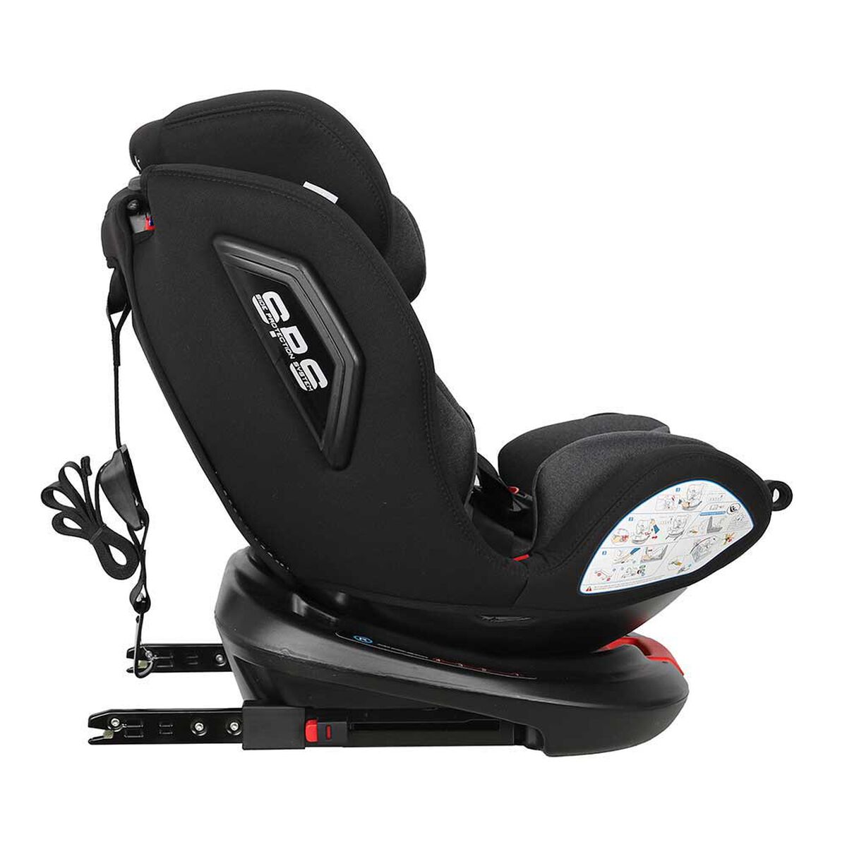 Silla De Auto Convertible One Isofix Dark Grey Infanti