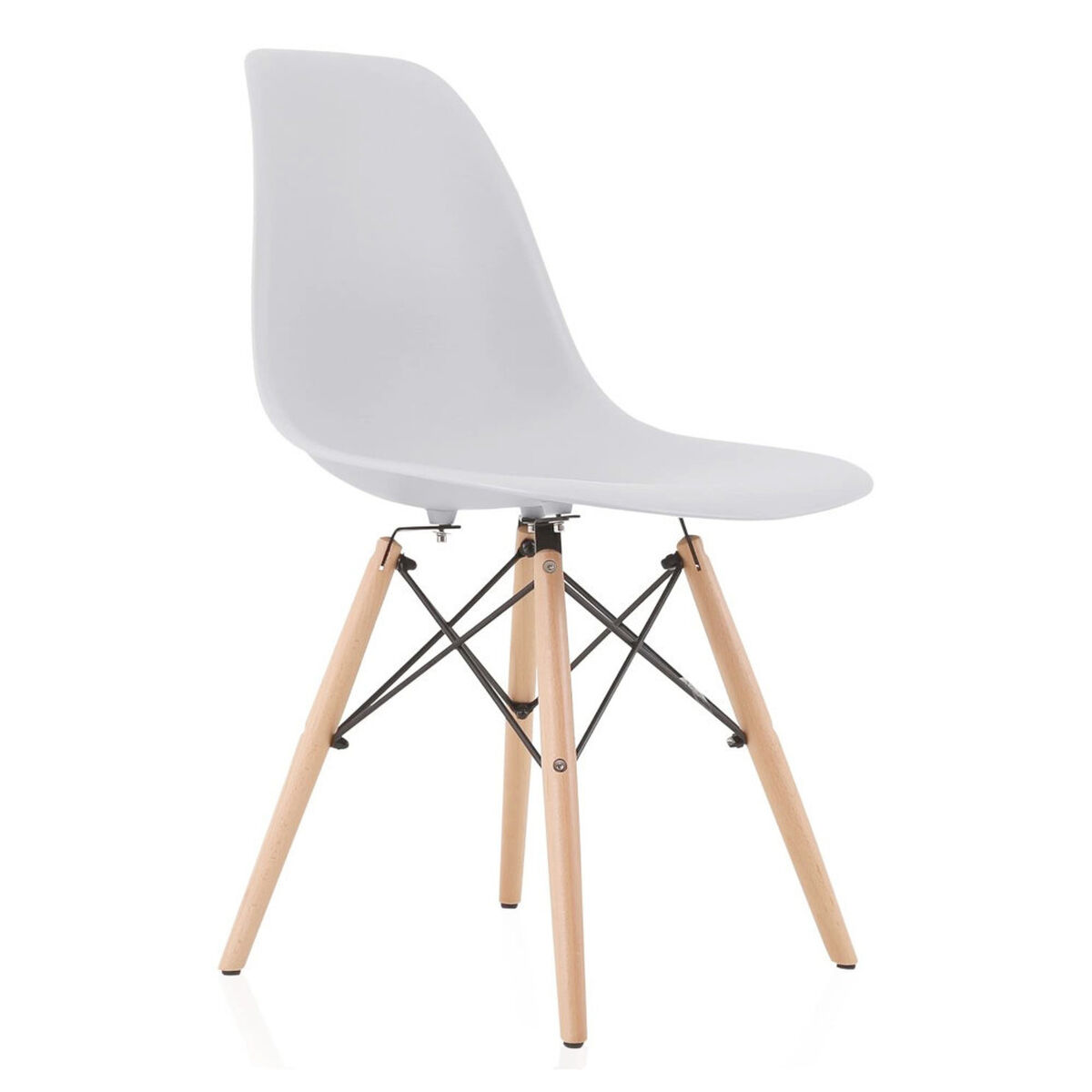 Silla Britbox Eames Gris Claro
