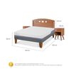 Cama Europea CIC 2 Plazas Excellence Plus + Respaldo + 2 Veladores New Gales
