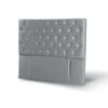 Respaldo Latam Home 2 Plazas Florencia Tela Velvet Gris