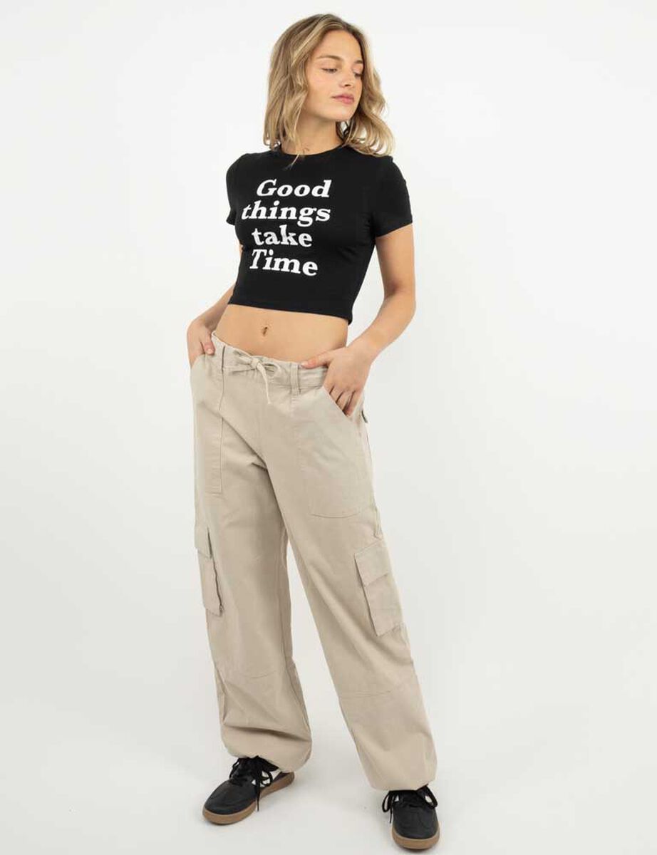 Pantalón Cargo Mujer Icono