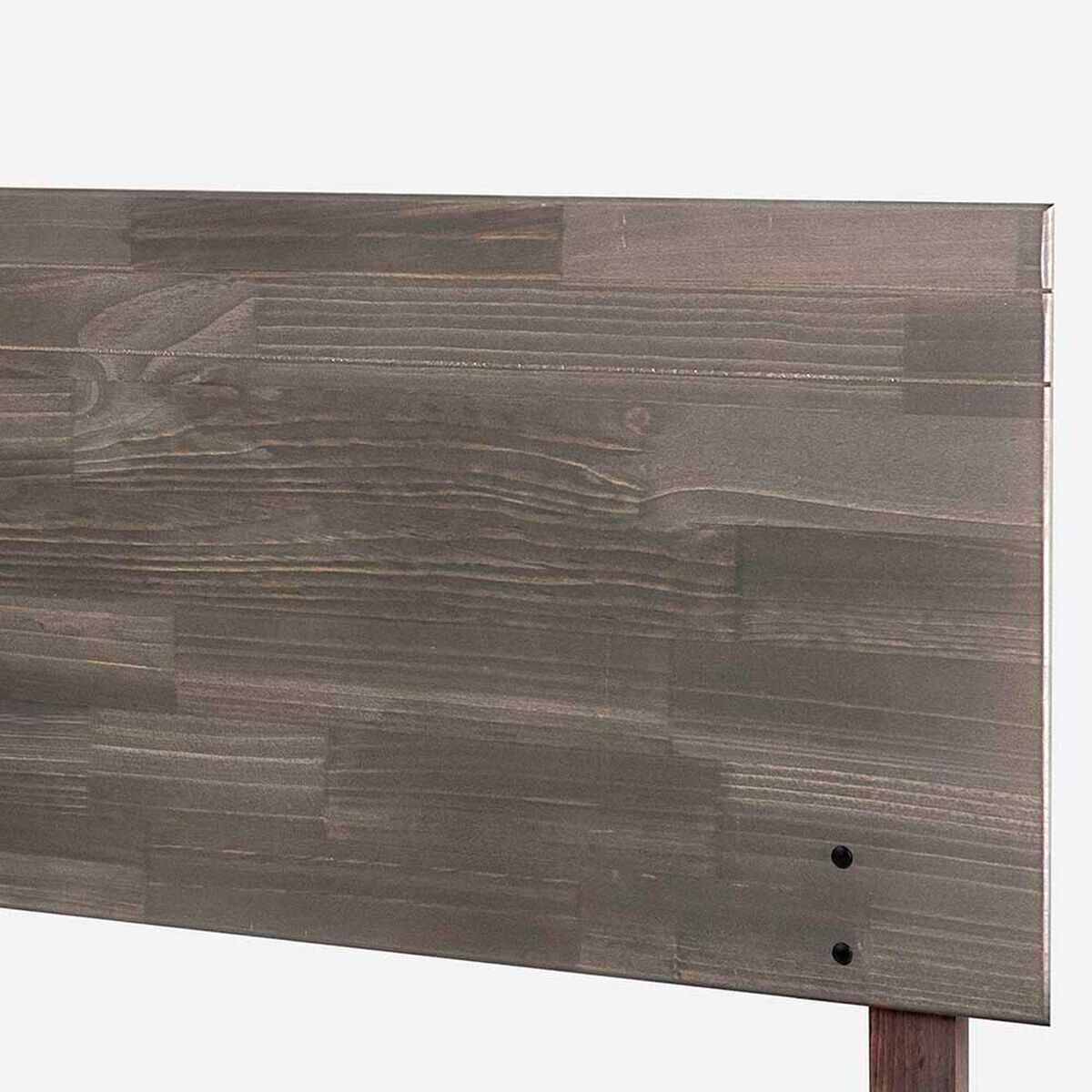 Cama Nido Rosen 1,5 Plazas New Style 6  + Respaldo Tabor Grafito