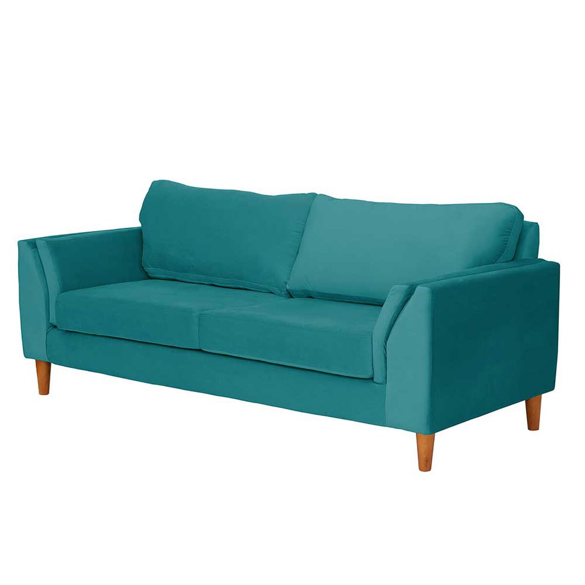SOFA_TELA LATAM HOME MILA,N VELVET 3C TURQUESA