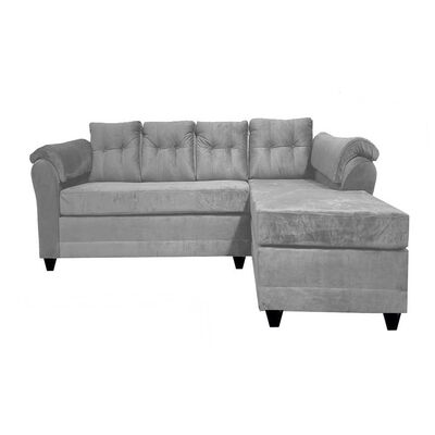 Sofá Seccional Muebles MPR Journey 3 Gris