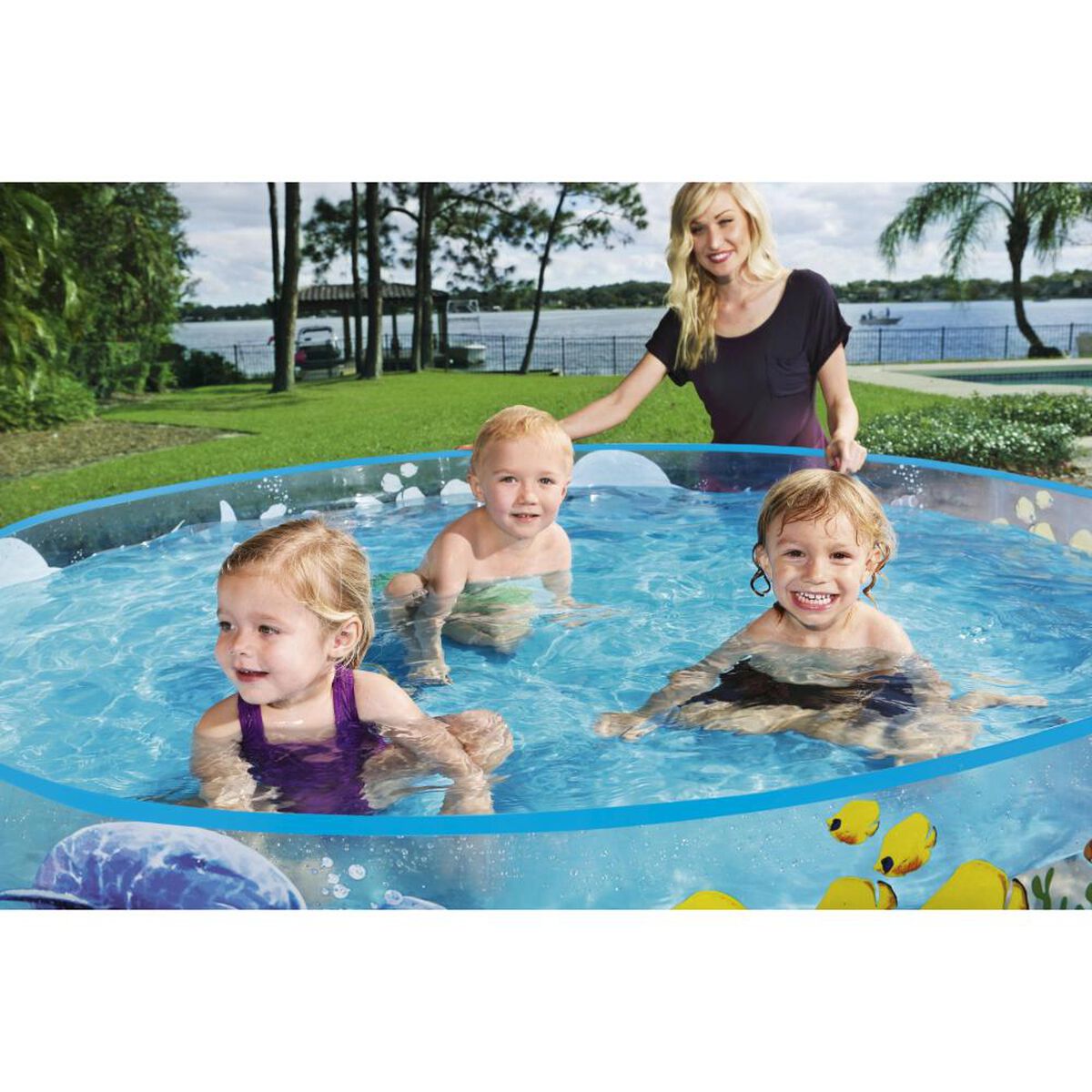 Piscina Bestway Semi Rigida para Ni&ntilde;os 1.83MX38Cm