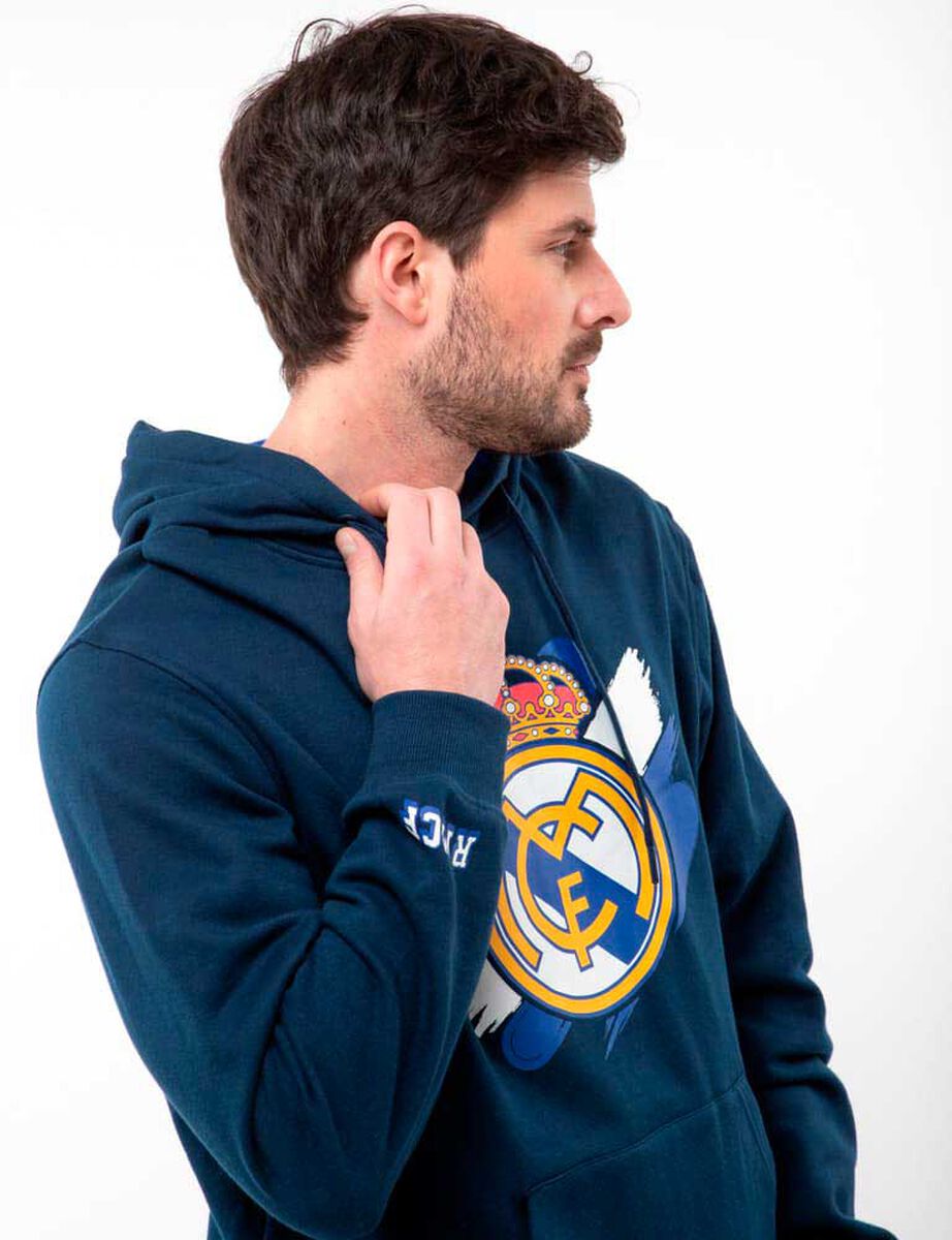 Poler&oacute;n Con Gorro de Algod&oacute;n Hombre Rmadrid