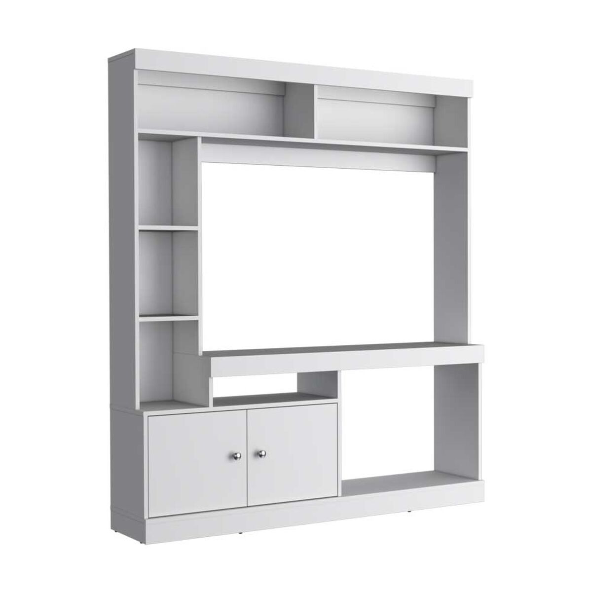 Estante TV TuHome Dante Hasta 65" Nogal Y Miel
