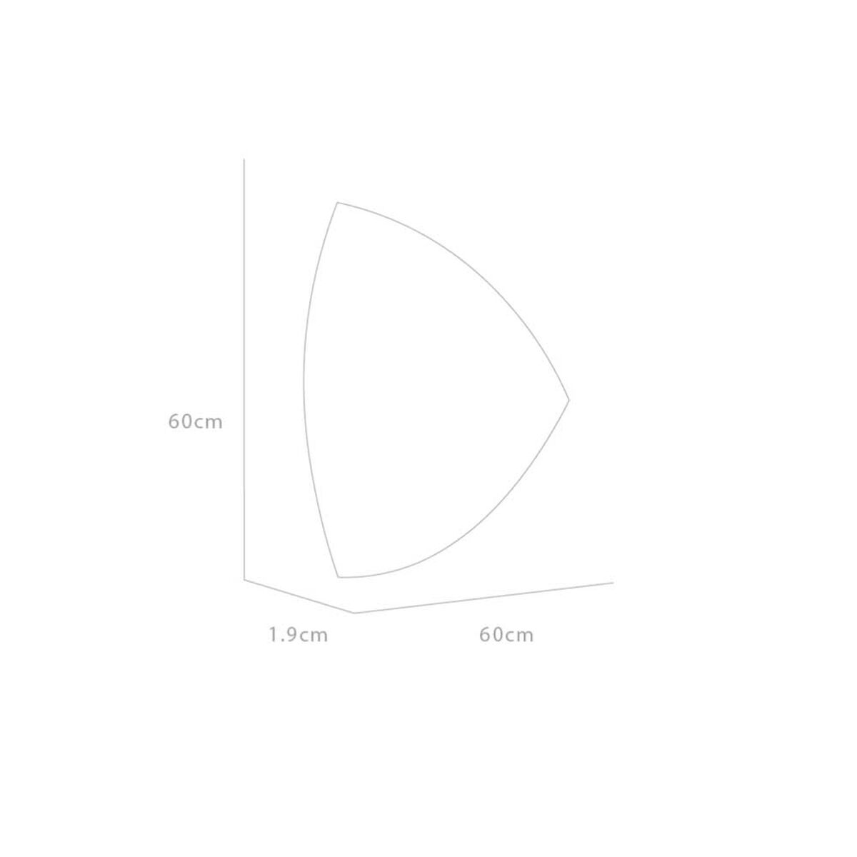 Espejo Tuhome Waxi Irregular 60x60cm