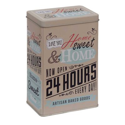 Imagen 1 del producto Lata Decorativa Metal Vgo 12,5 x 8 cm Diseño 1