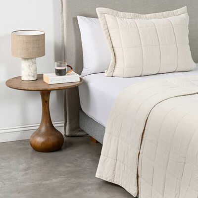 Imagen 2 del producto Quilt Cannon 1.5 Plazas Block Beige