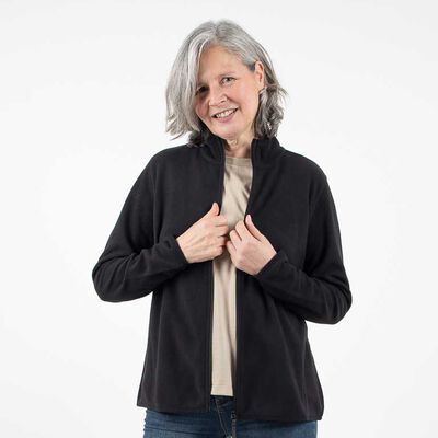 Polerón Mujer Portman Club Negro, Taupe